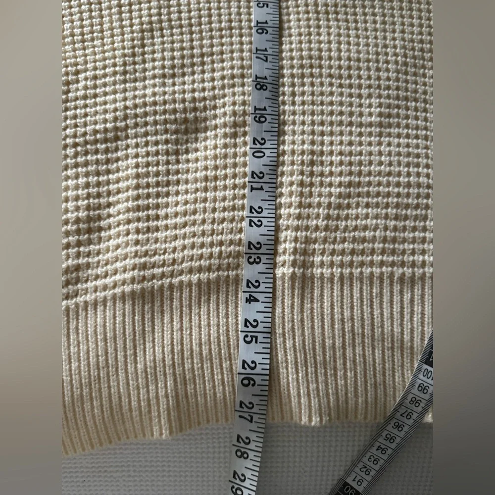 Women’s Vero Moda oversized beige knitted‎ turtleneck sweater size large - Picture 4 of 10